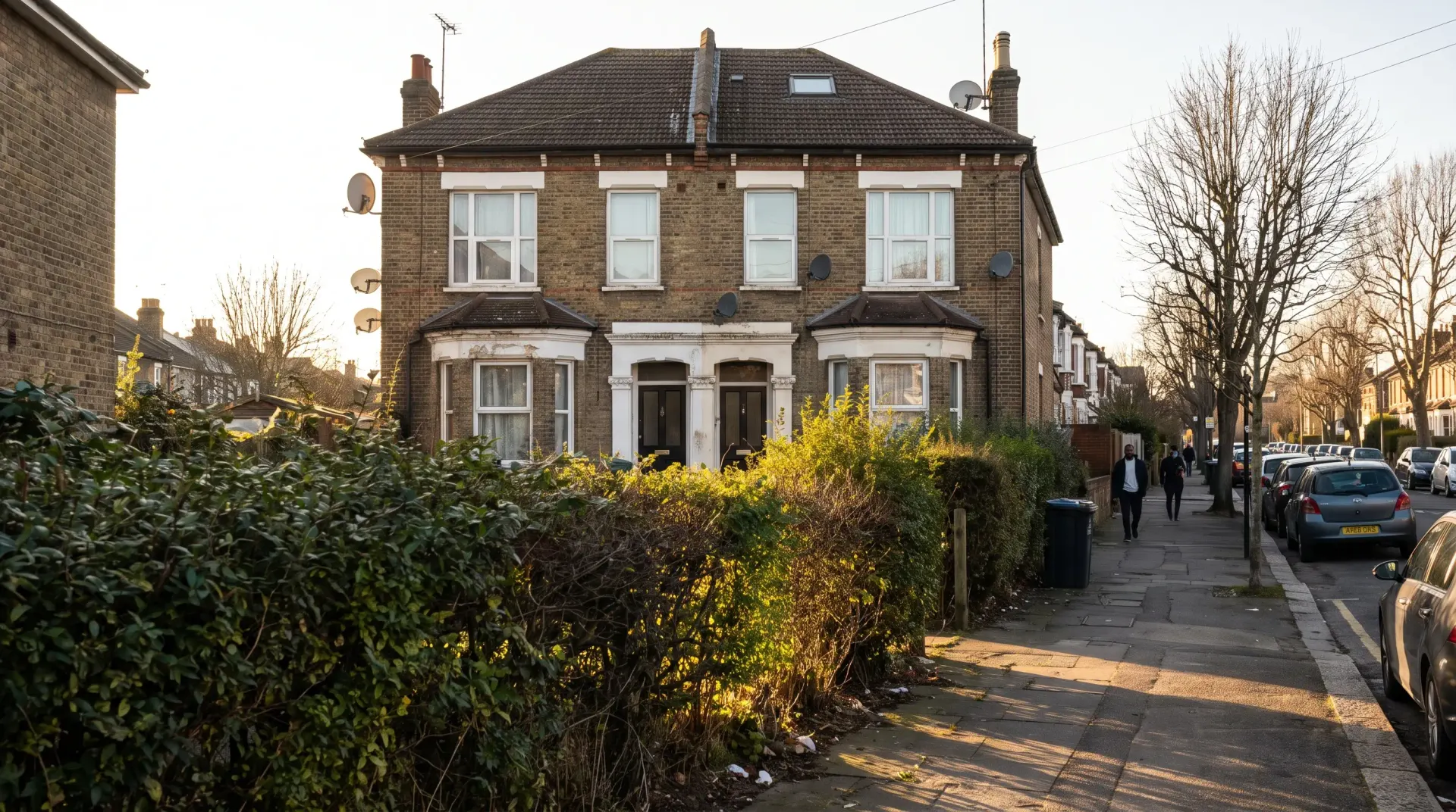Electricians in Brockley — a street of large Victorian houses converted into flats of the kind we work on across Lewisham