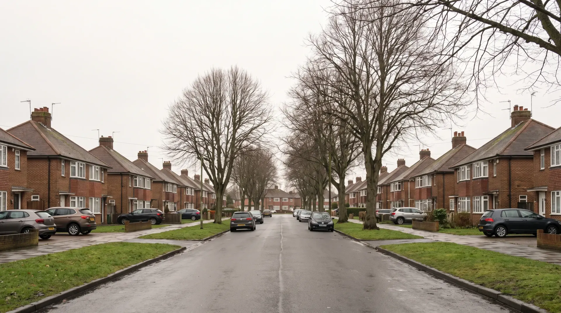 Electricians in Elm Park — a street of 1930s semi-detached houses of the kind we work on across Havering