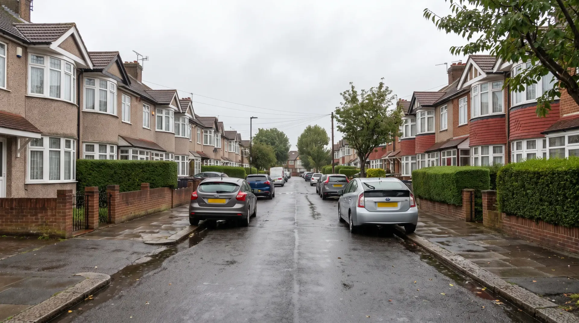 Electricians in Gants Hill — a street of 1930s semi-detached houses of the kind we work on across Redbridge