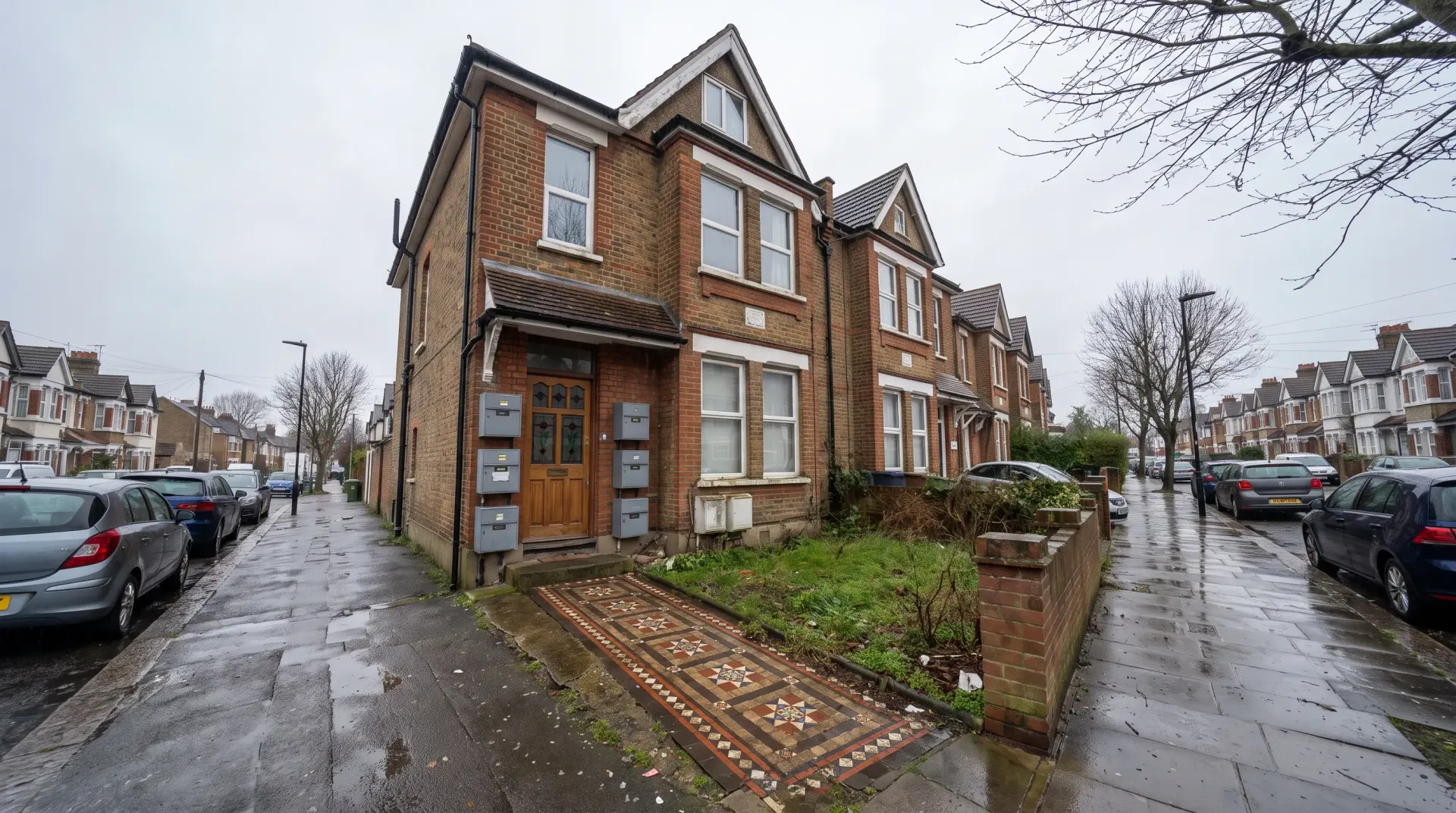 Electricians in Ilford — a street of large Victorian houses converted into flats of the kind we work on across Redbridge
