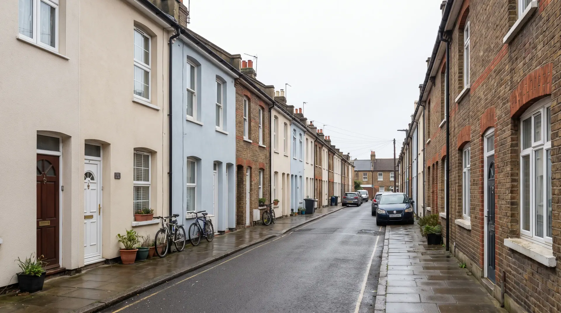 Electricians in Walthamstow — a street of Victorian terraced houses of the kind we work on across Waltham Forest