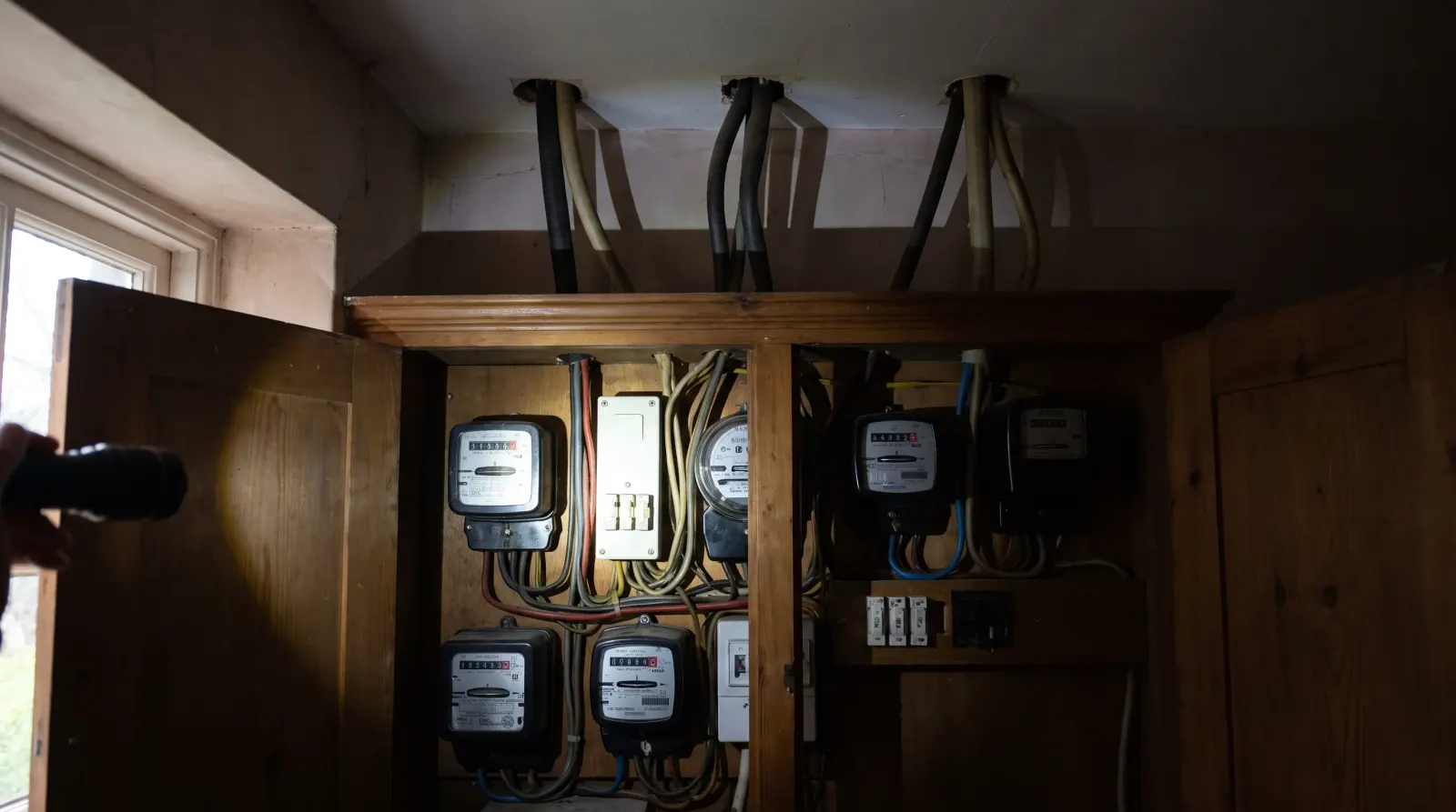 Separate meters for each flat in a converted house — landlord electrics in Finsbury Park