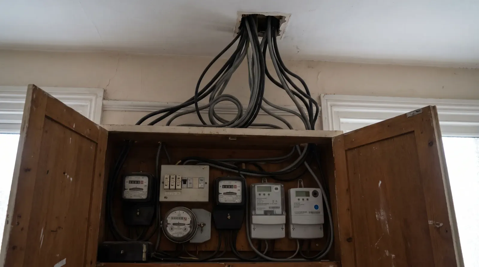 Separate meters for each flat in a converted house — landlord electrics in Stoke Newington