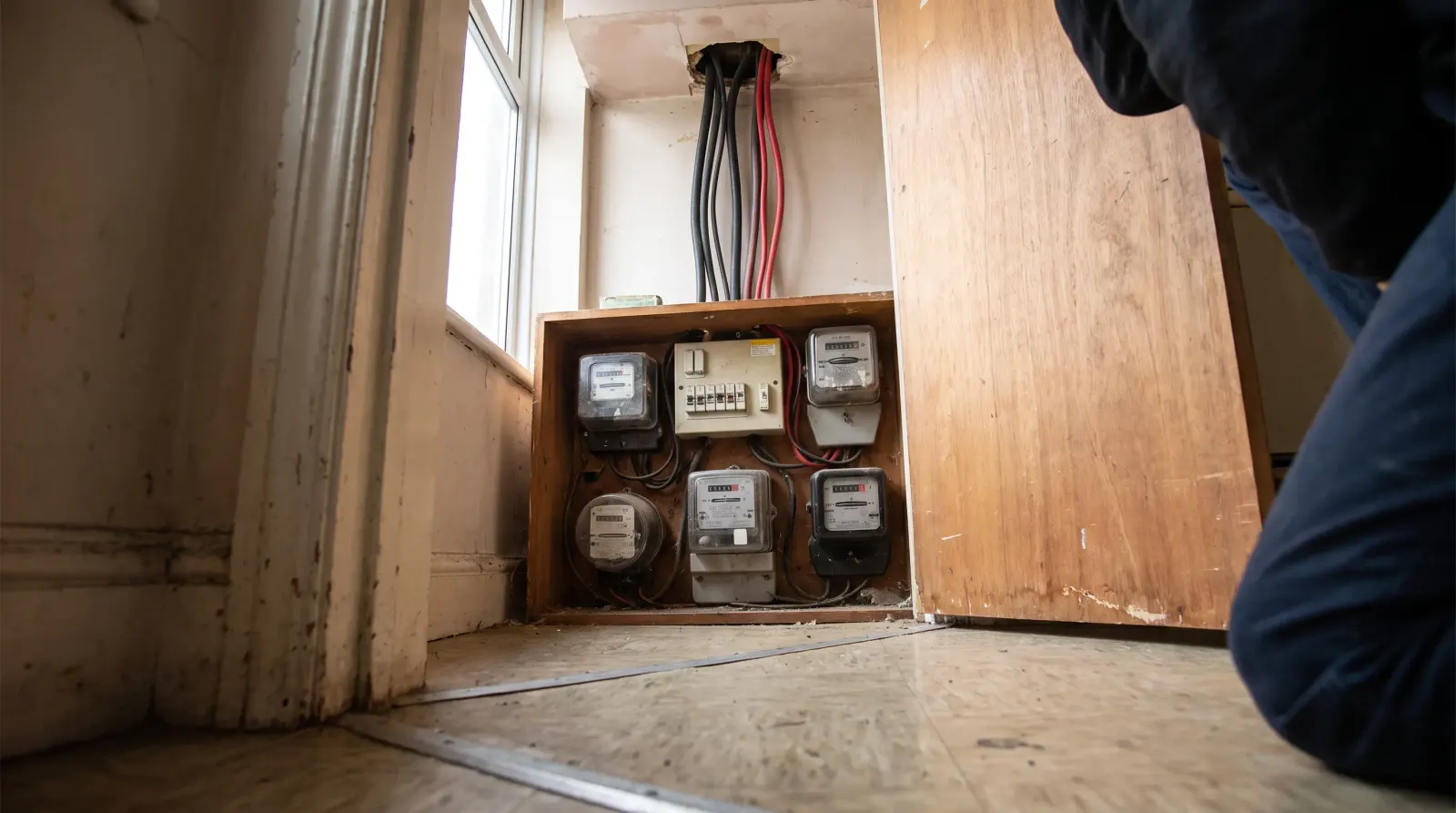 Separate meters for each flat in a converted house — landlord electrics in Tufnell Park